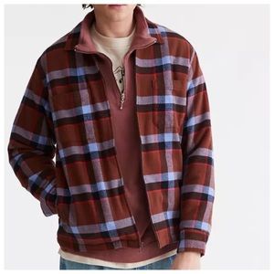 Obey Lloyd Plaid Shirt Jacket